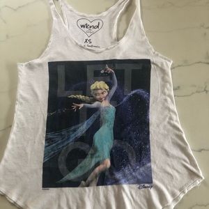 Disney Frozen tank top Size XS Brand:wknd by Delia’s